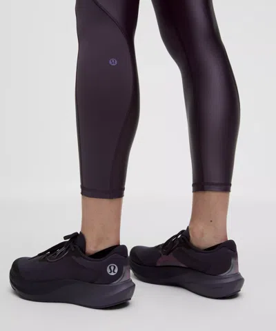 Lululemon Satin Shine Panelled High-rise Tight 25" In Purple