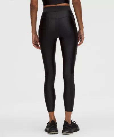 Lululemon Satin Shine Panelled High-rise Tight 25" In Black