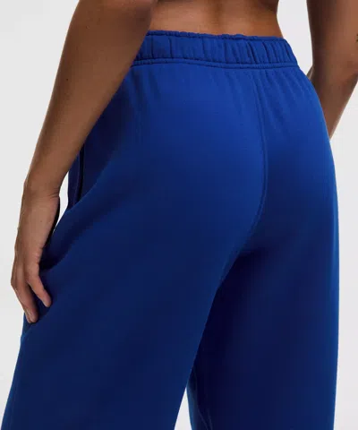 Lululemon Scuba Mid-rise Oversized Jogger In Blue
