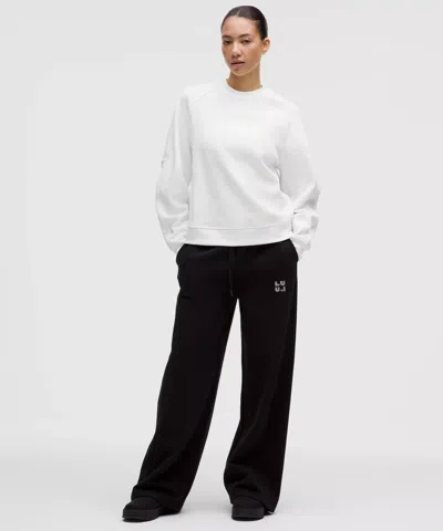 Lululemon Scuba Oversized Hip Length Pullover In White