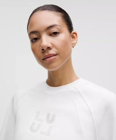 Lululemon Scuba Oversized Hip Length Pullover In White