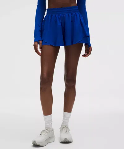 Lululemon Shake It Out High-rise Running Short 2.5" In Blue