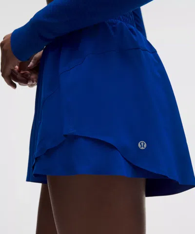 Lululemon Shake It Out High-rise Running Short 2.5" In Blue