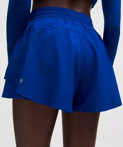 Lululemon Shake It Out High-rise Running Short 2.5" In Blue