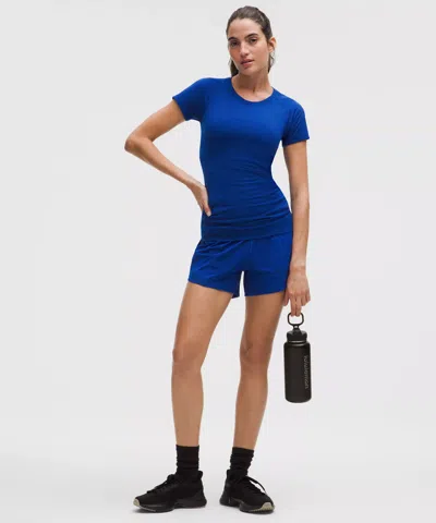 Lululemon Swiftly Tech Short-sleeve Shirt 2.0 In Blue