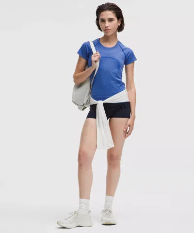 Lululemon Swiftly Tech Short-sleeve Shirt 2.0 In Blue