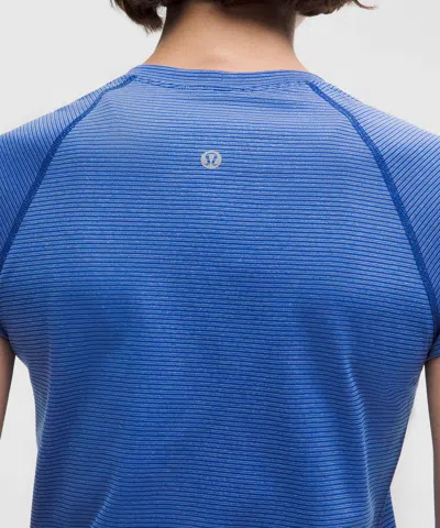 Lululemon Swiftly Tech Short-sleeve Shirt 2.0 In Blue