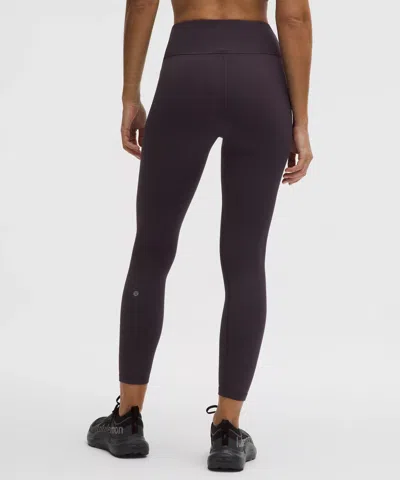 Lululemon Thermal High-rise Running Tight 25" In Brown