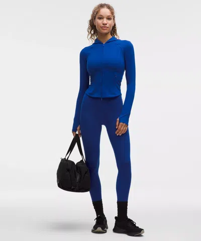 Lululemon Wunder Train Full-zip Jacket In Blue