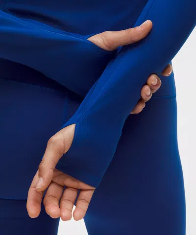 Lululemon Wunder Train Full-zip Jacket In Blue