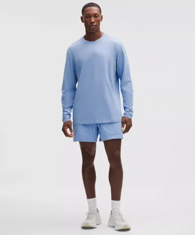 Lululemon Zeroed In Long-sleeve Shirt In Blue