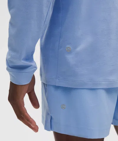 Lululemon Zeroed In Long-sleeve Shirt In Blue