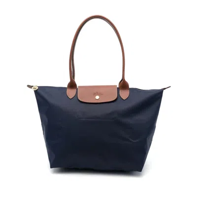 Longchamp Le Pliage L In Blue
