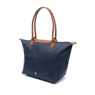 Longchamp Le Pliage L In Blue