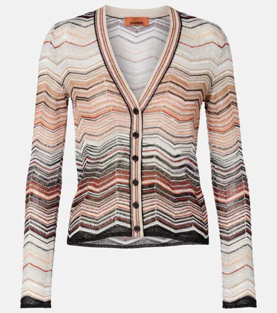Missoni Zig Zag Cardigan In Multi