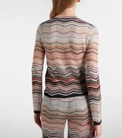 Missoni Zig Zag Cardigan In Multi