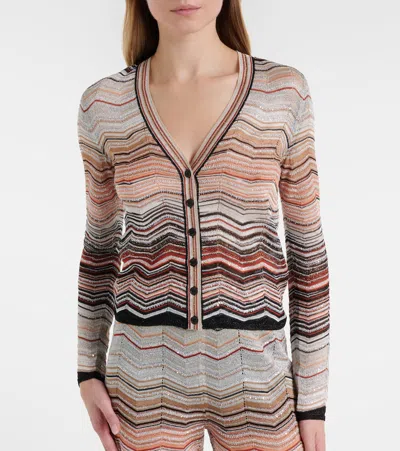 Missoni Zig Zag Cardigan In Multi
