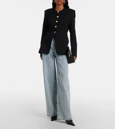 Tove Moya Virgin Wool Blazer In Black