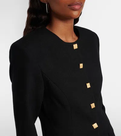 Tove Moya Virgin Wool Blazer In Black