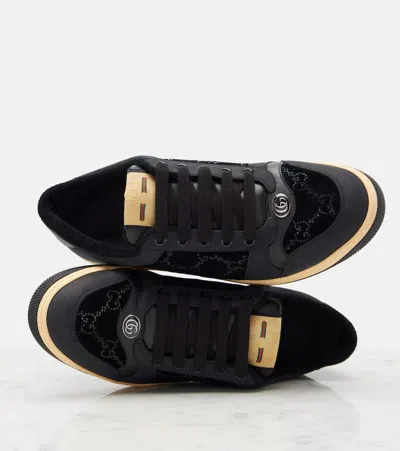 Gucci Screener Leather Sneakers In Multi