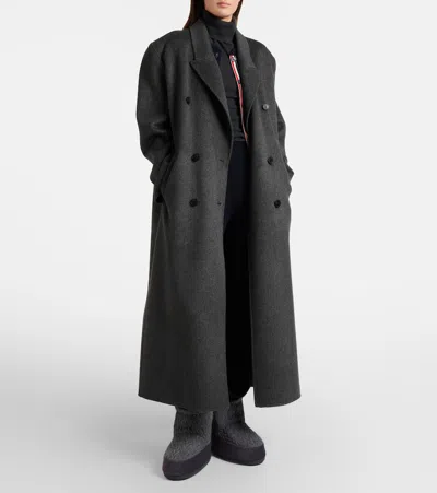 Moon Boot X Guest In Residence Knitted Icon Low Boots In Gray