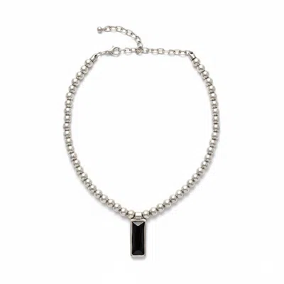 By Virgo Women's Silver / Black Sarvi Necklace In Multi