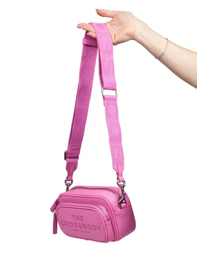 Marc Jacobs The Crossbody Tote Leather Bag Pink Color