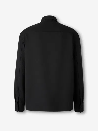Jil Sander Straight Plain Jacket In Black