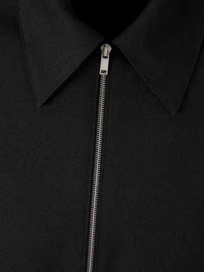 Jil Sander Straight Plain Jacket In Black