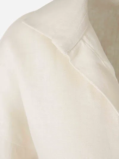 Andres Otalora Camisa Si Sabes In White