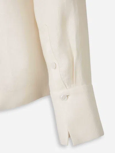 Andres Otalora Camisa Si Sabes In White