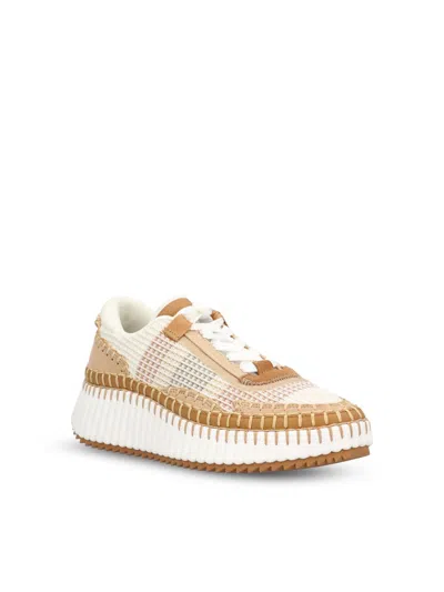 Chloé Nama Low-top Sneakers In Brown