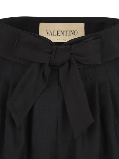 Valentino Garavani Shorts In Black