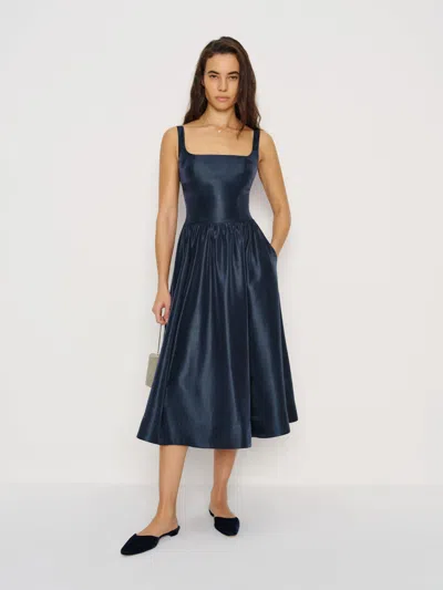 Reformation Janu Dress Blueberry 8 In Blue