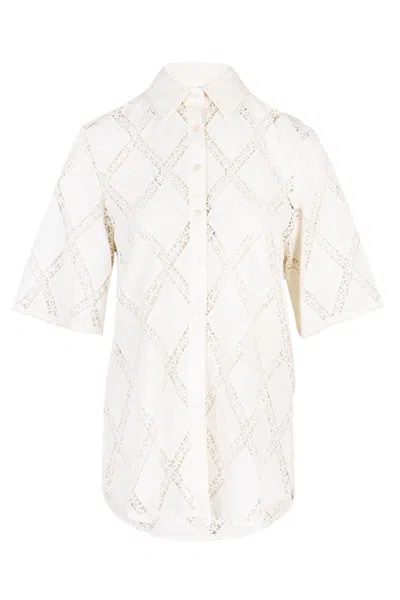 Kivari Izzy Shirt Cream In White