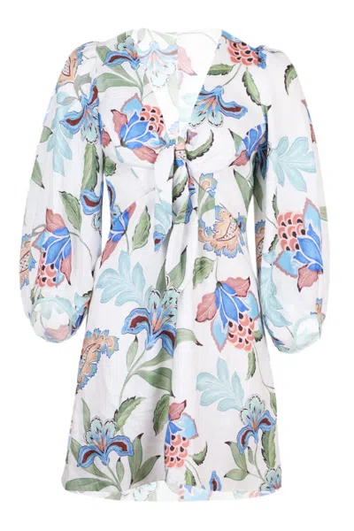 Kivari Azure Mini Dress In Multi