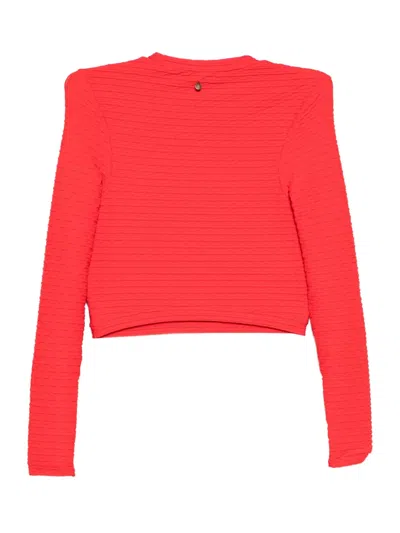 Duskii Long-sleeves Top In Red