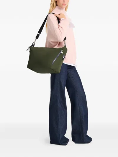 Longchamp Medium Le Pliage Energy Crossbody Bag In Green