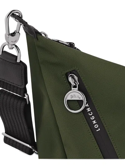 Longchamp Medium Le Pliage Energy Crossbody Bag In Green