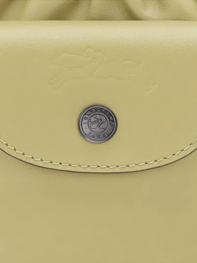 Longchamp Le Pliage Xtra Xs Drawstring Bucket Bag In Green