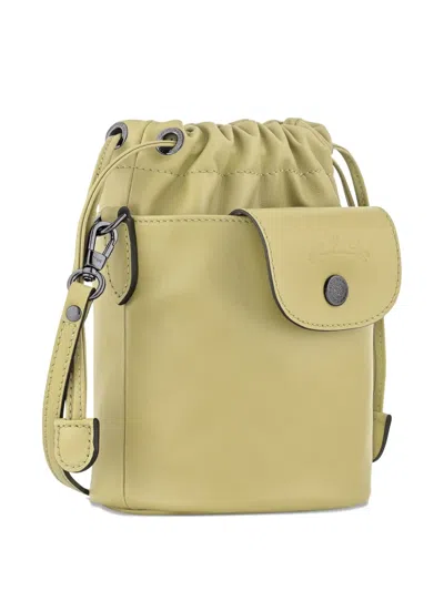 Longchamp Le Pliage Xtra Xs Drawstring Bucket Bag In Green