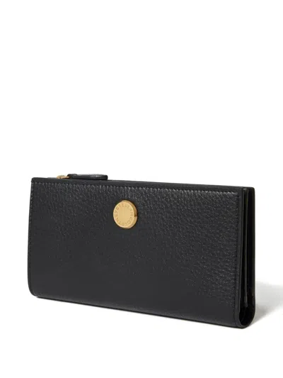 Stella Mccartney Logo-detail Zip Wallet In Black