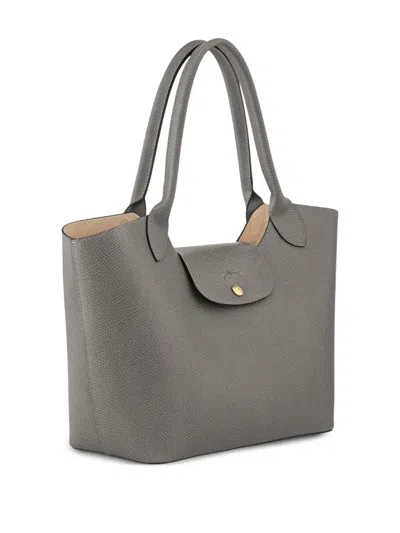 Longchamp Epure Shoulder Bag In Gray