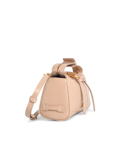 Dolce & Gabbana 'victory' Leather Handbag Nude In Pink
