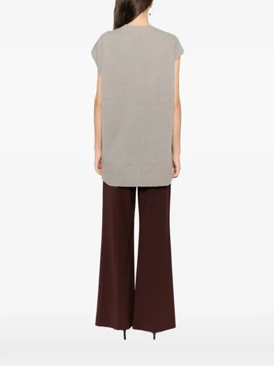 Helmut Lang Brushed Vest In Neutral