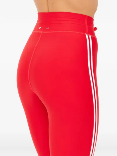 The Upside Oxford 25 In Drawstring Leggings In Red