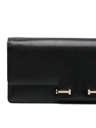Tom Ford Supple Grain Shoulder Bag In Black