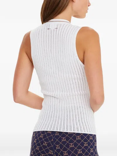 The Upside Rosella V-neck Vest In White