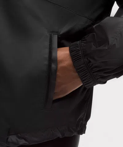Lululemon Stretch-satin Flocked Training Jacket