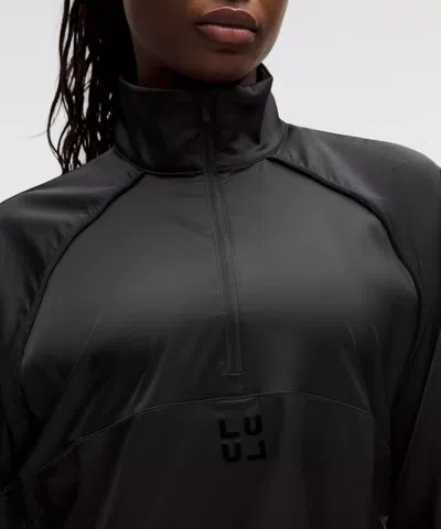 Lululemon Stretch-satin Flocked Training Jacket